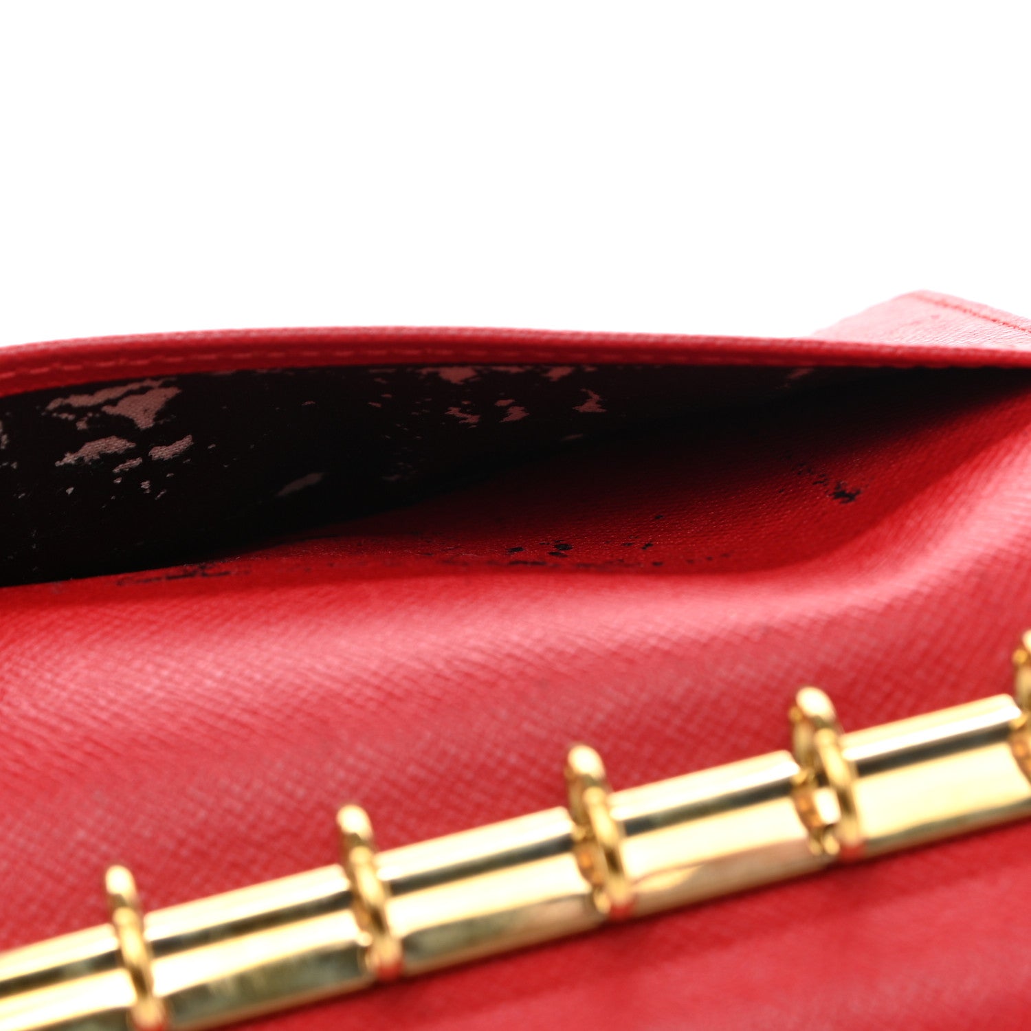 Louis Vuitton Epi Small Ring Agenda Cover Red 7 of 9