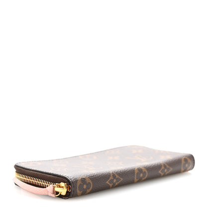 Louis Vuitton Monogram Clemence Wallet Rose Ballerine 4 of 7