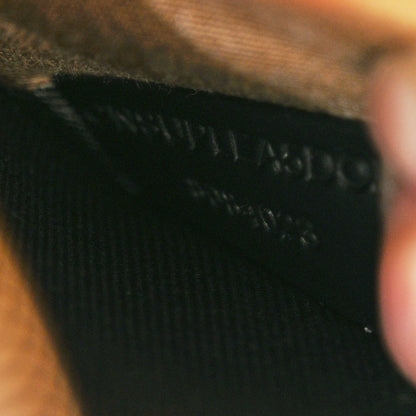 Burberry Calfskin Mega Check Small Banwell Tote  Black 8 of 13