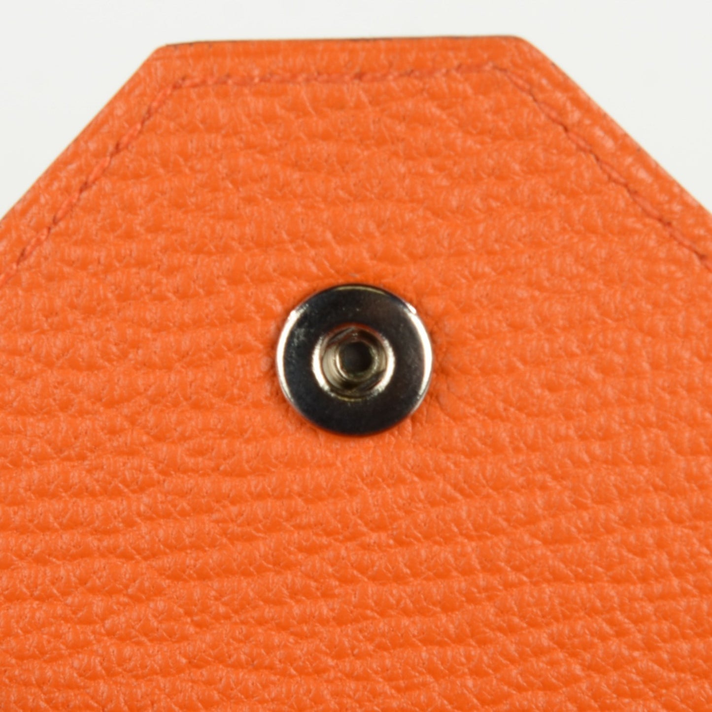Chevre Mysore Le 24 Coin Purse Orange