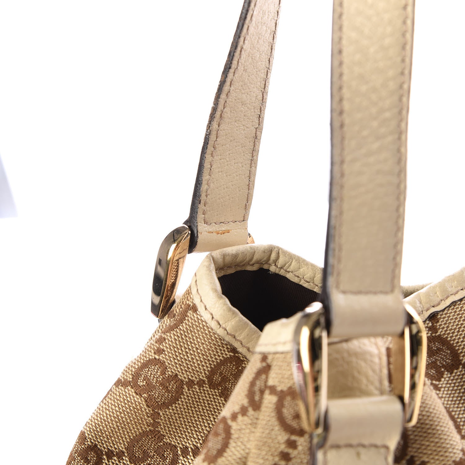 Gucci Monogram Medium Abbey Shoulder Bag Off White 14 of 16