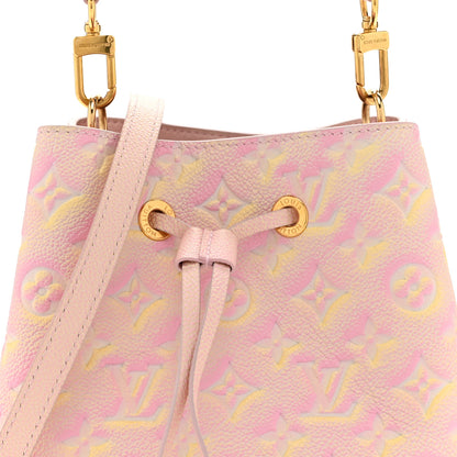 Louis Vuitton Empreinte Monogram Summer Stardust Neonoe BB Pink 7 of 9