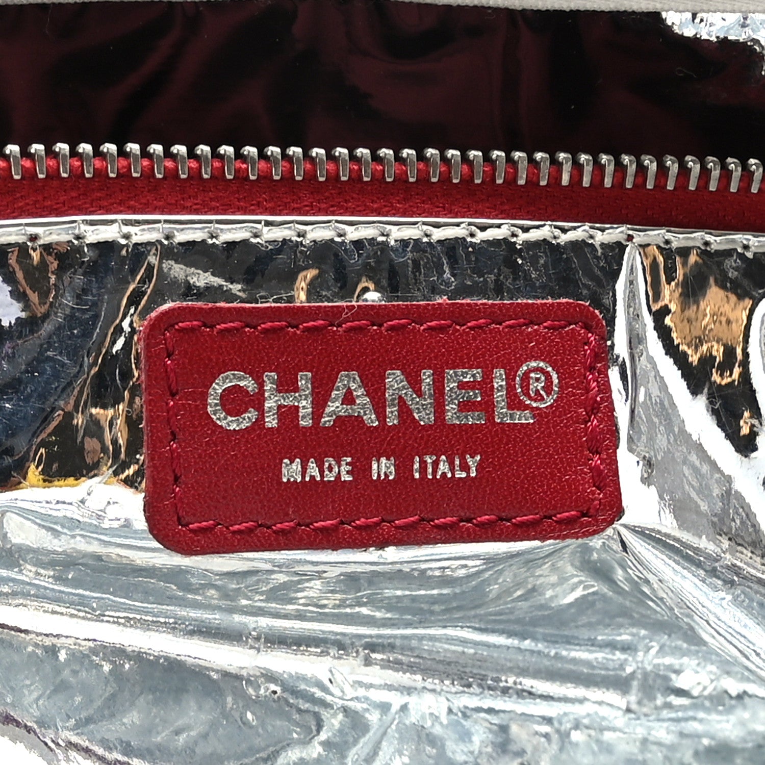Chanel Canvas Foil N°5 Shopping Tote Beige 8 of 11