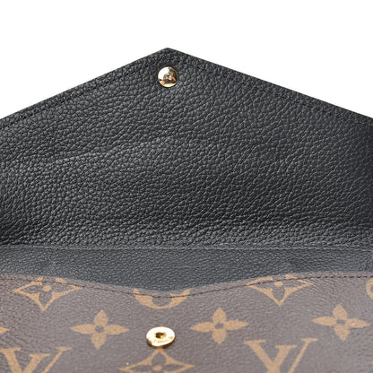 Louis Vuitton Monogram Pallas Compact Wallet Black 10 of 11