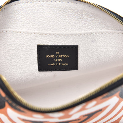 Louis Vuitton Monogram Giant Crafty Cosmetic Pouch Crème Caramel 6 of 9