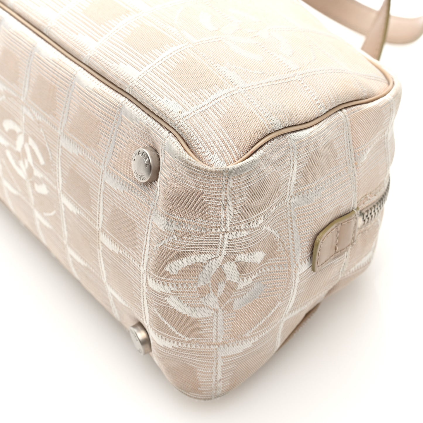 Nylon Travel Bowler Beige