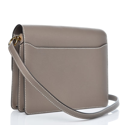 Hermes Evercolor Sac Roulis 23 Gris Asphalte 3 of 9