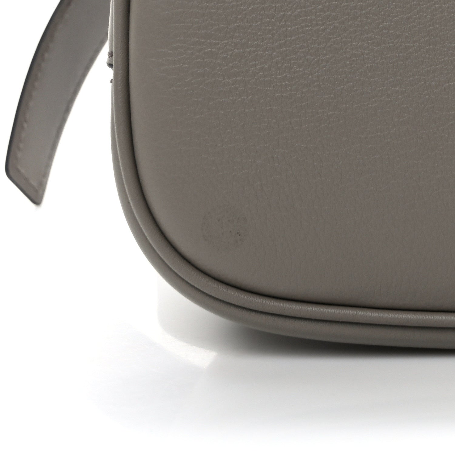 Prada Soft Grained Calfskin Vitello Small Buckle Bag Argilla 10 of 10