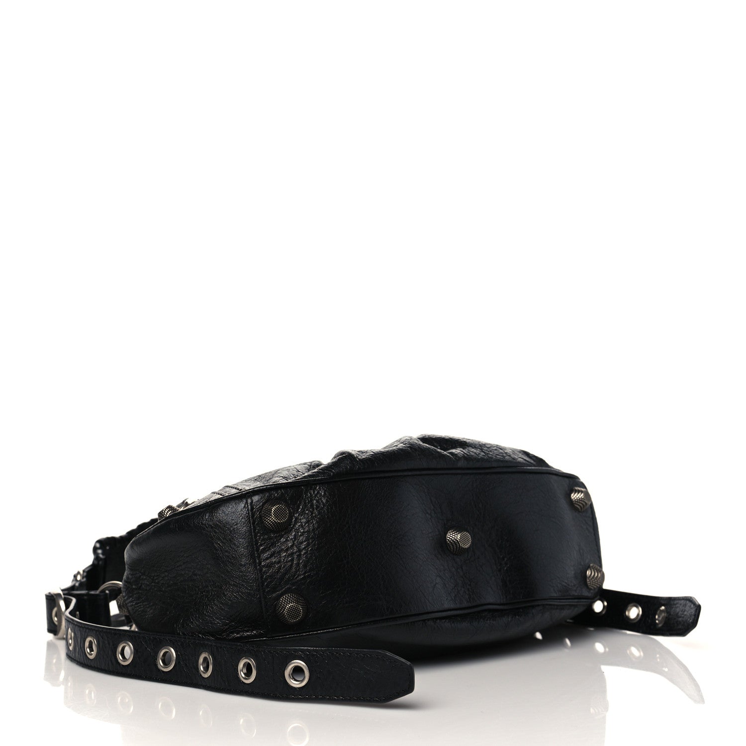 Balenciaga Agneau Arena Small Le Cagole Shoulder Bag Black 4 of 10