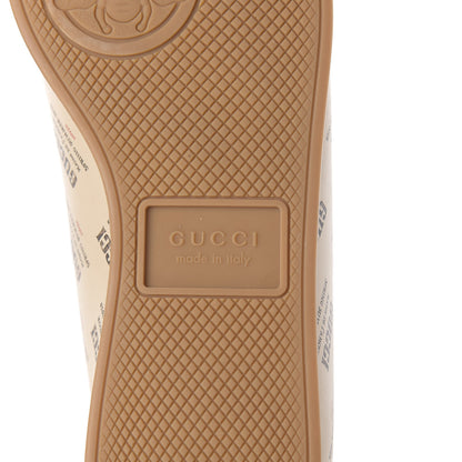 Gucci Calfskin Stamp Print Mens Falacer Sneakers 7 Soy 6 of 11