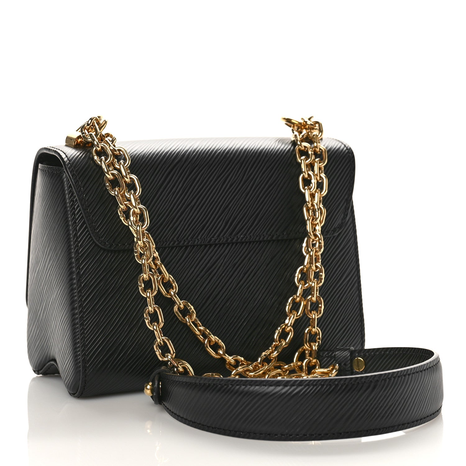 Louis Vuitton Epi Twist Shoulder Bag PM Black 4 of 9