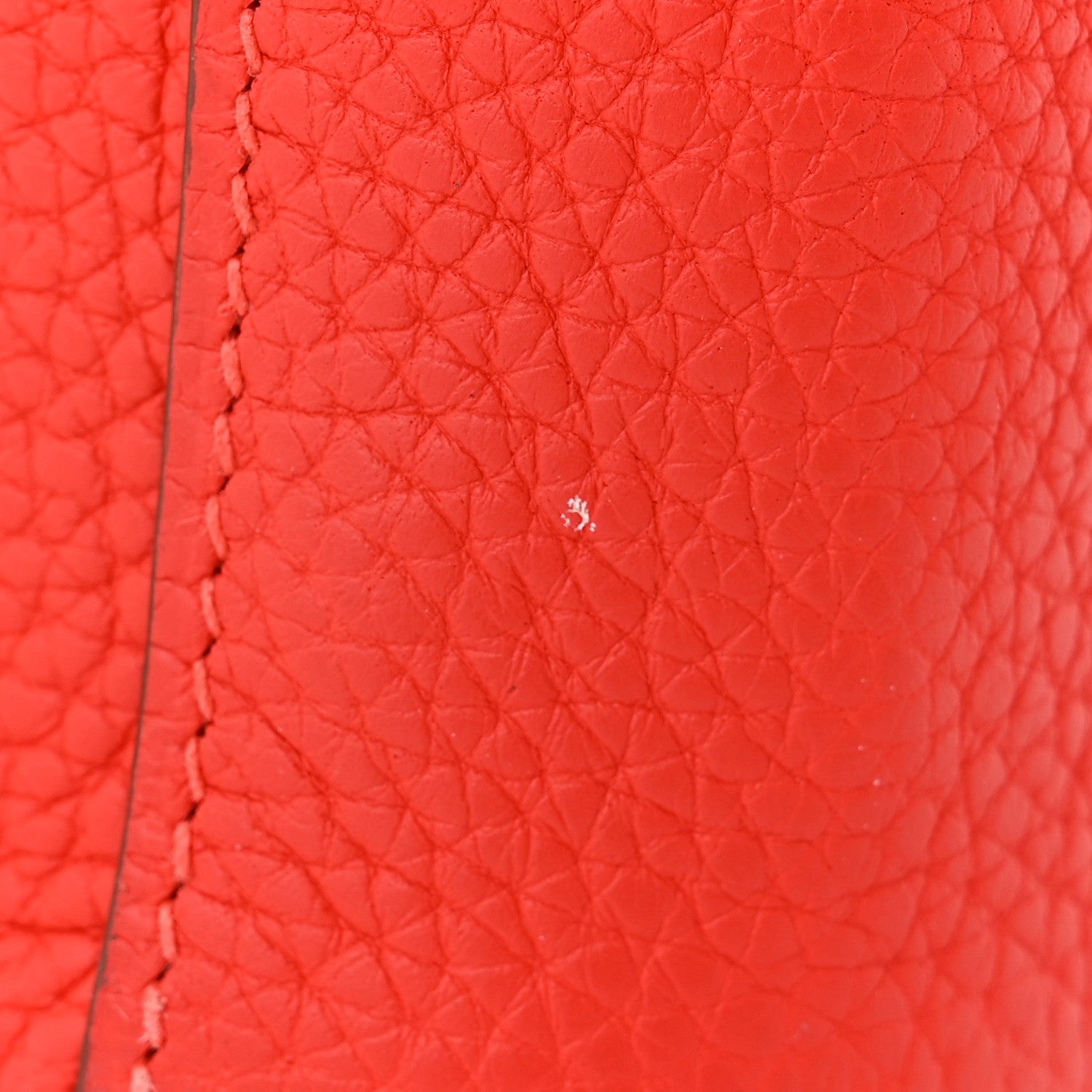 Hermes Taurillon Clemence Lindy 30 Rouge Casaque 12 of 12