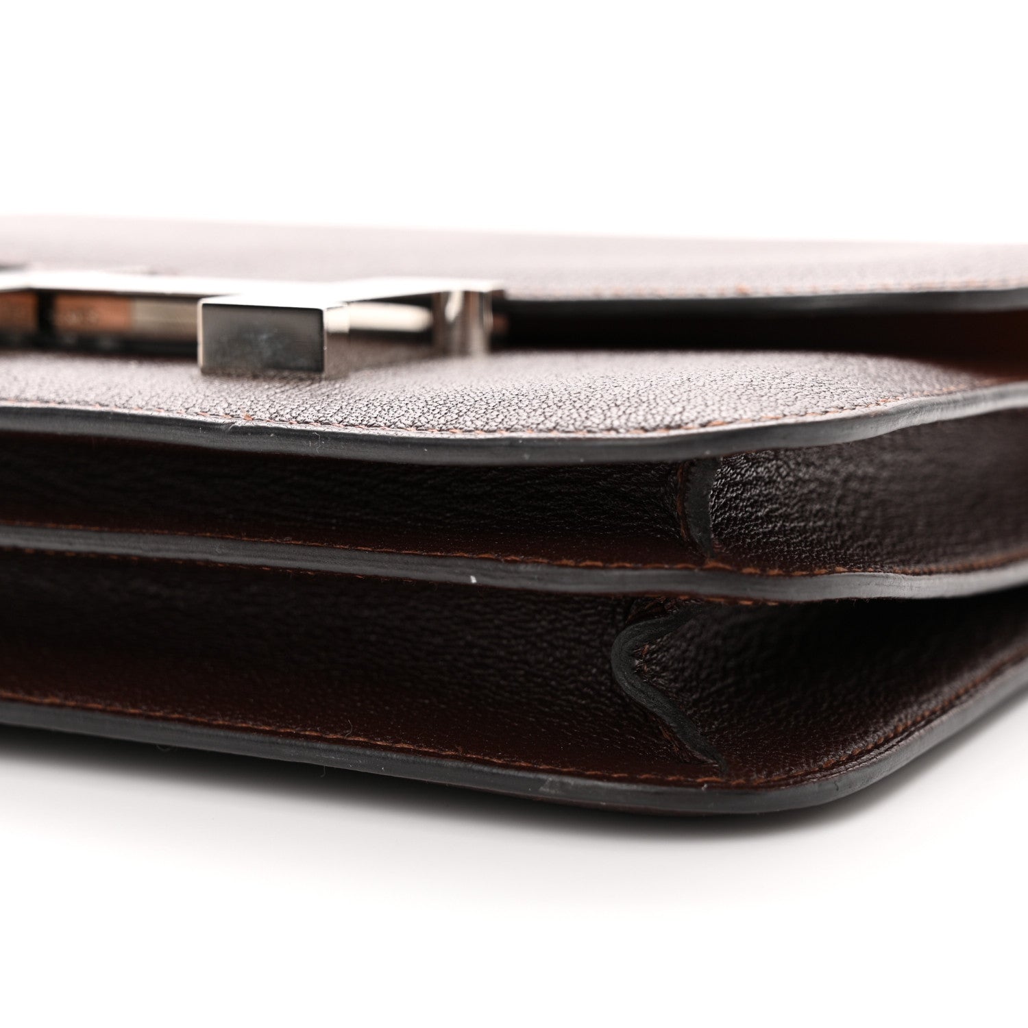 Hermes Chevre Chamkila Verso Constance 18 Havane Gold 10 of 12