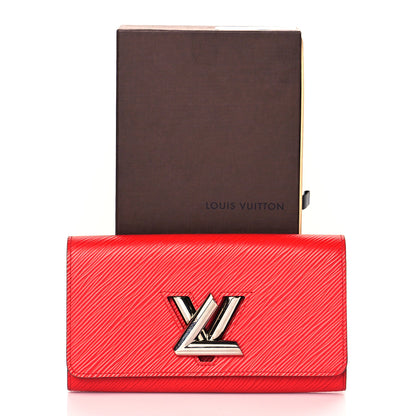 Louis Vuitton Epi Twist Wallet Coquelicot 10 of 10