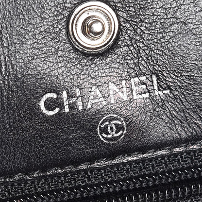 Chanel Caviar CC Wallet on Chain Black 6 of 15