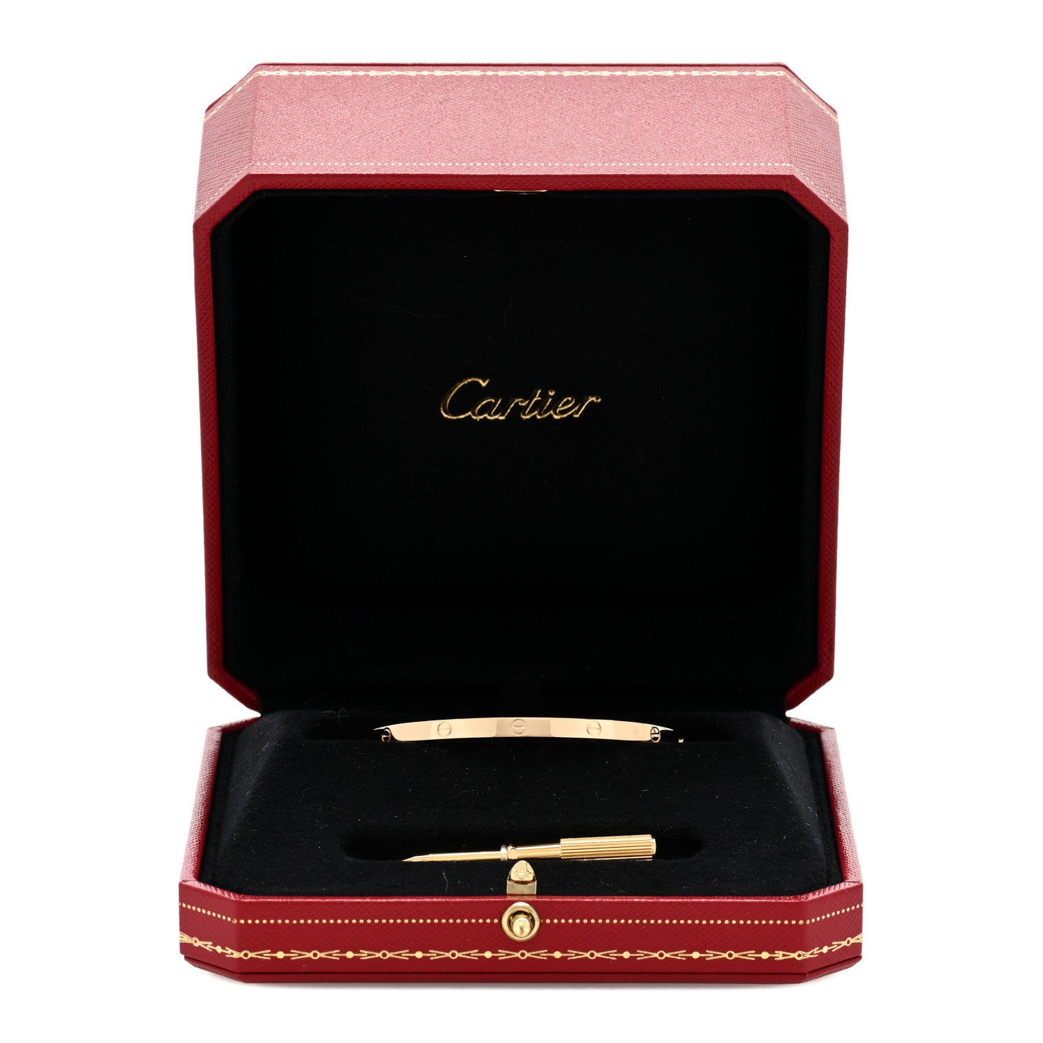 Cartier 18K Yellow Gold Small LOVE Bracelet 16 5 of 5