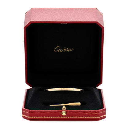Cartier 18K Yellow Gold Small LOVE Bracelet 16 5 of 5