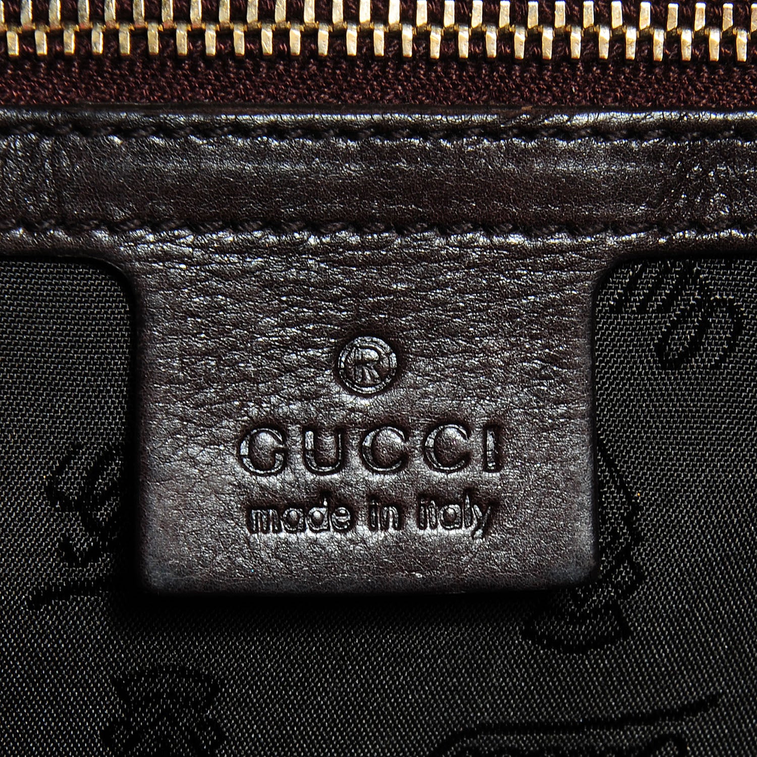 Gucci Patent Leather Small Hysteria Tortoise Brown 6 of 7