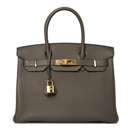 Hermes Togo Birkin 30 Taupe 1 of 16