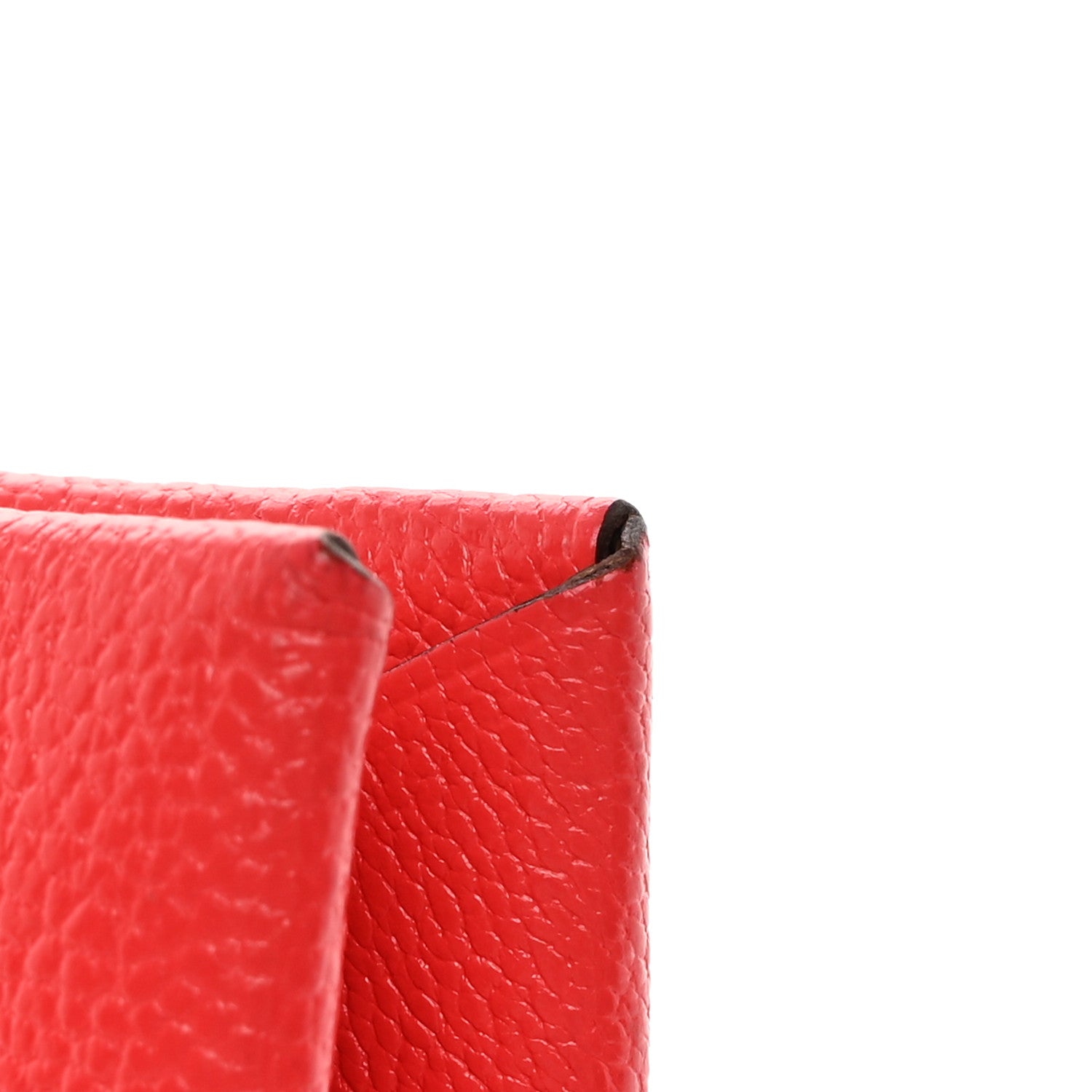 Hermes Chevre Mysore Verso Calvi Card Case Rose Texas Quebracho 10 of 12