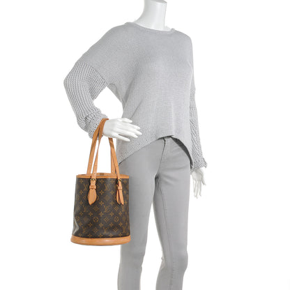 Louis Vuitton Monogram Petit Bucket 23 2 of 9