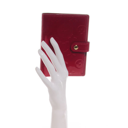 Louis Vuitton Vernis Small Ring Agenda Cover Pomme D'Amour 2 of 7
