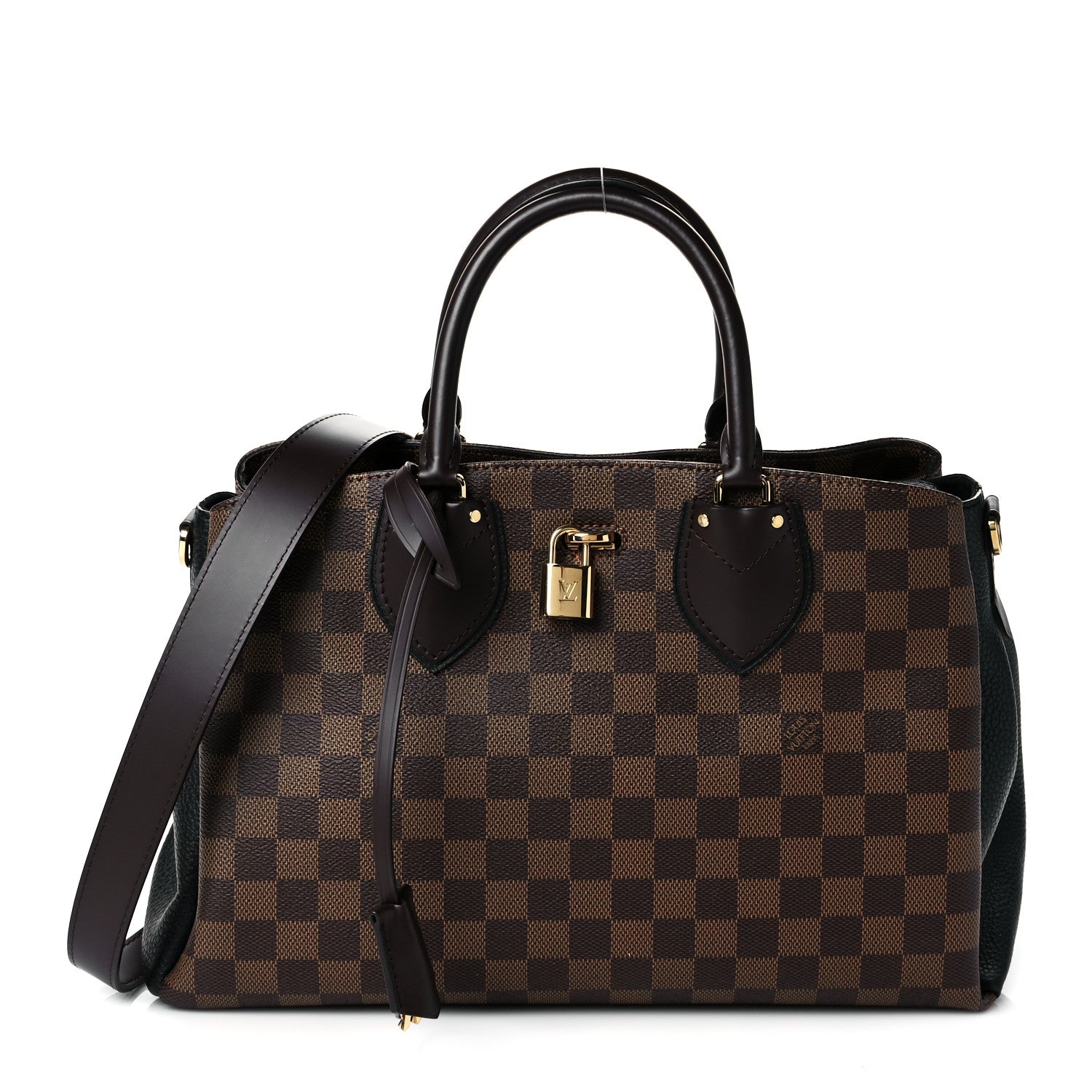 Louis Vuitton Cuir Taurillon Damier Ebene Normandy Black 1 of 9