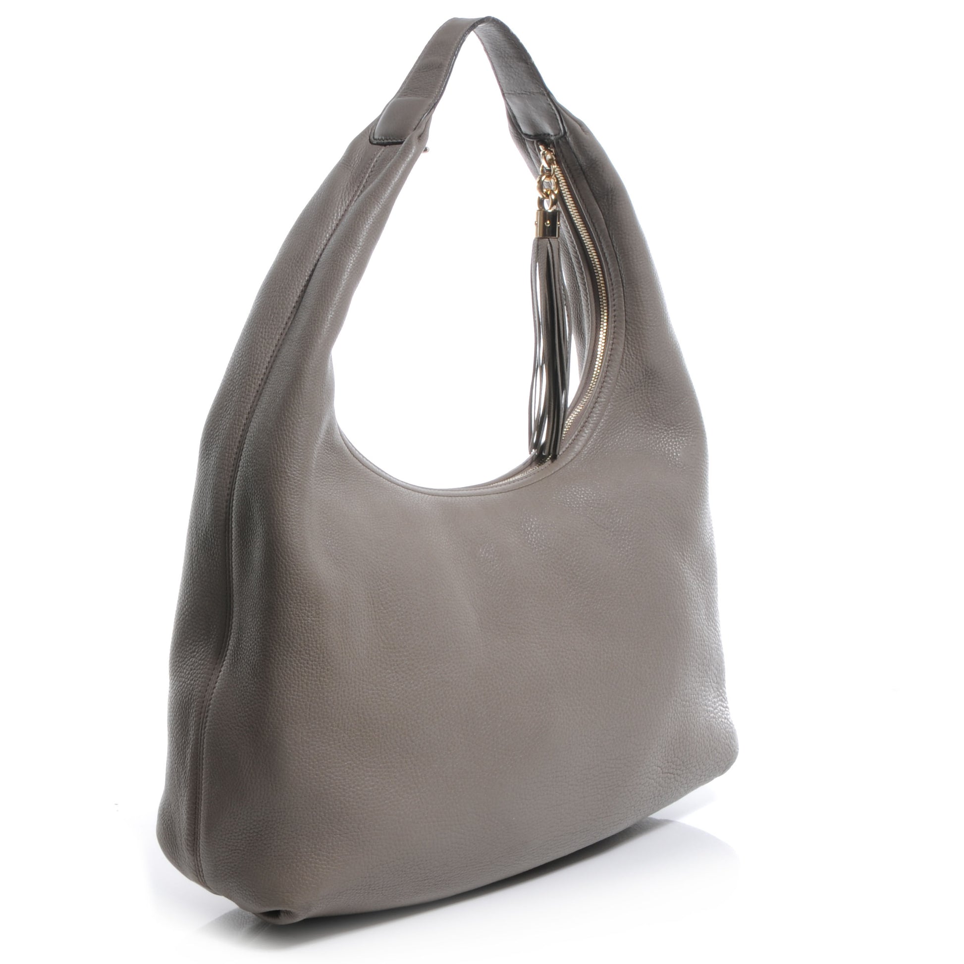 Gucci Pebbled Calfskin Large Soho Hobo New Fango 3 of 8