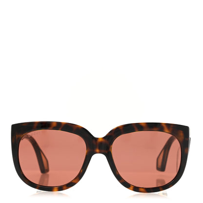 Gucci Square Frame GG0468S Sunglasses Tortoise 2 of 7