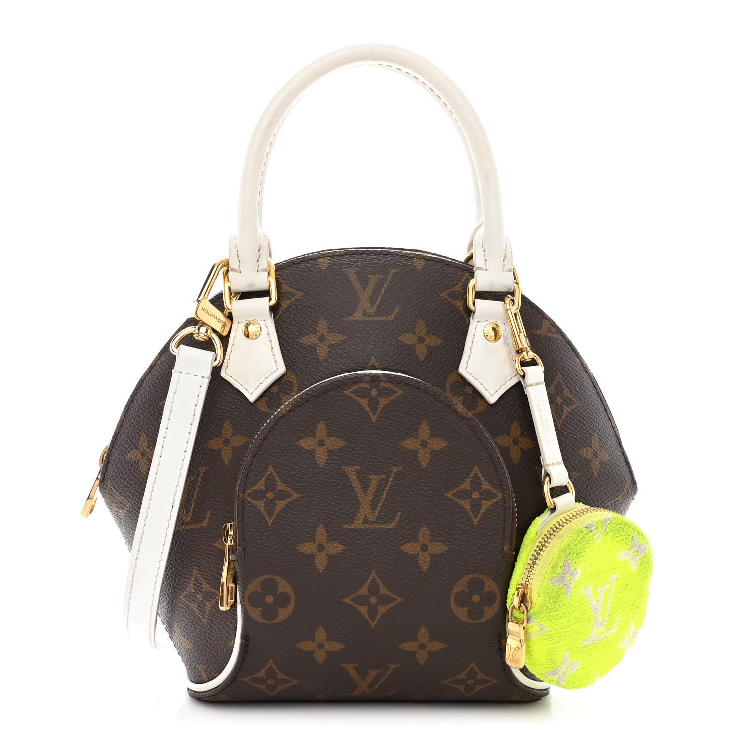 Louis Vuitton Monogram LV Match Ellipse BB White 1 of 17