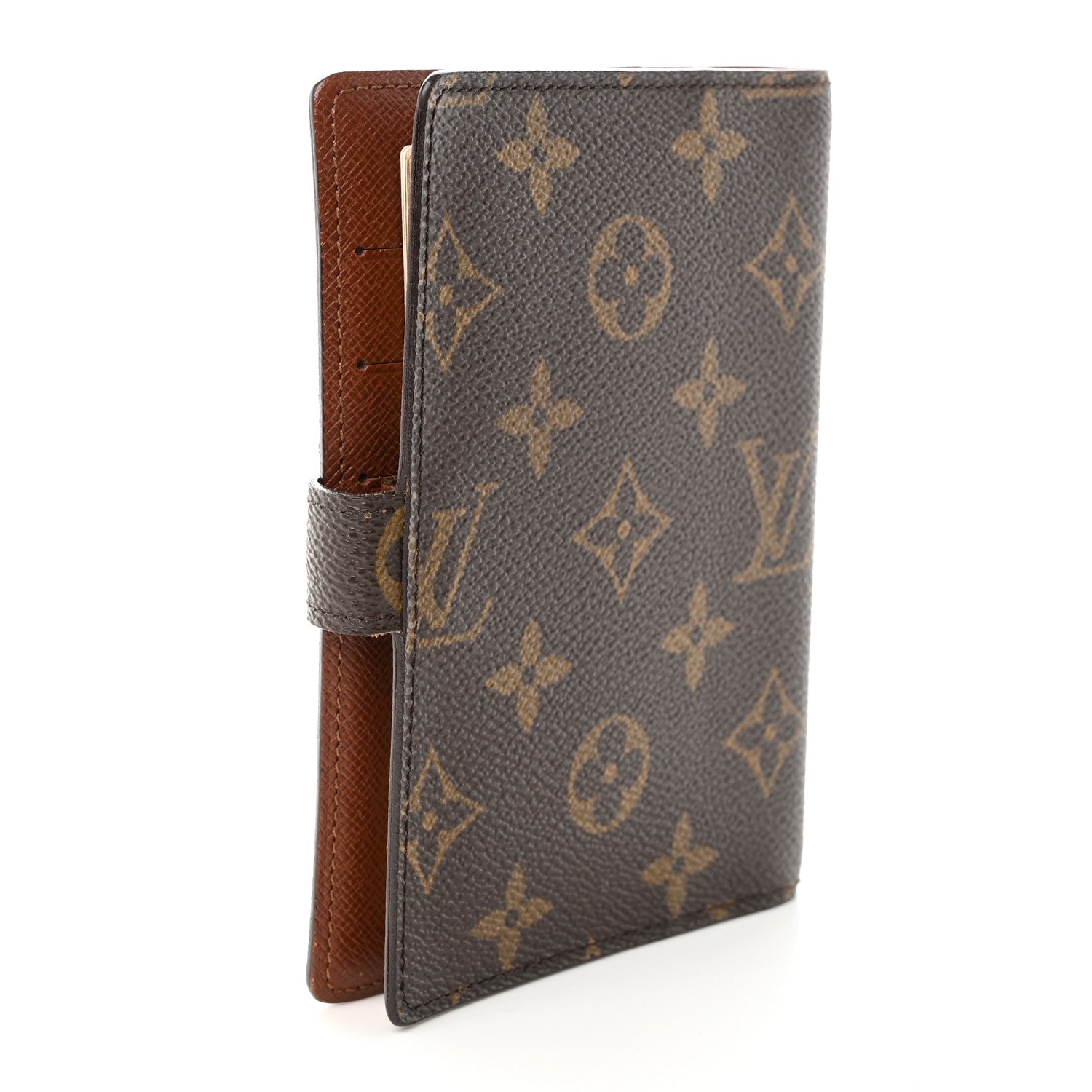 Louis Vuitton LOUIS VUITTON Monogram Small Ring Agenda Cover 3 of 12
