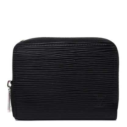 Louis Vuitton Epi Zippy Coin Purse Black 1 of 10