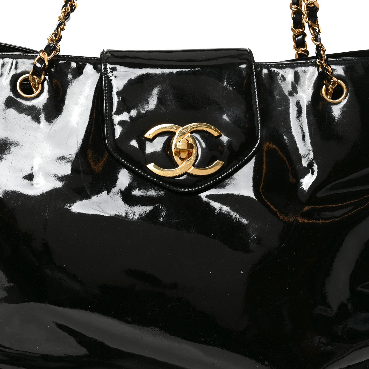 Chanel Caviar XL Weekender Bag Black 7 of 9