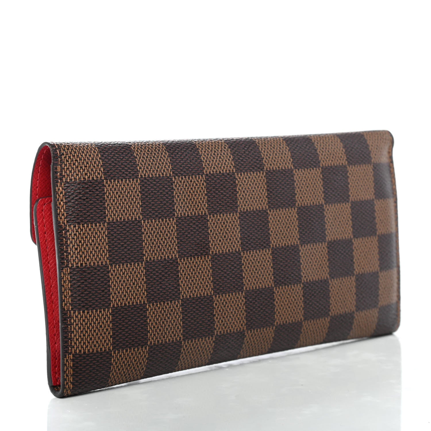 Louis Vuitton Damier Ebene Josephine Wallet Red 3 of 5