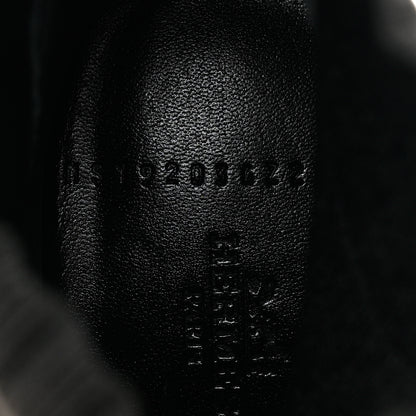 Hermes Knit Calfskin Volver 60 Ankle Boots 39.5 Black 6 of 9