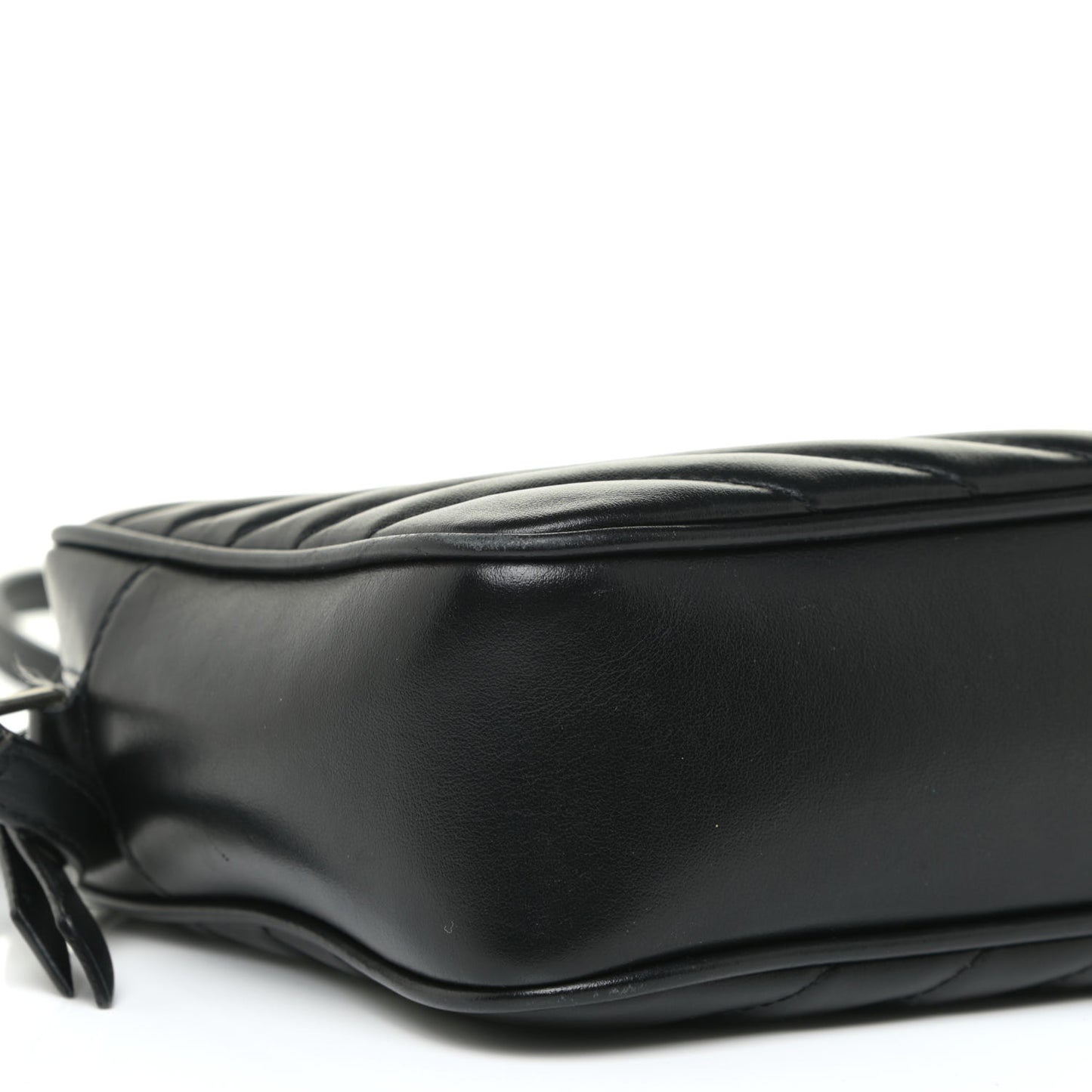 Calfskin Matelasse Monogram Lou Camera Bag Asphalt