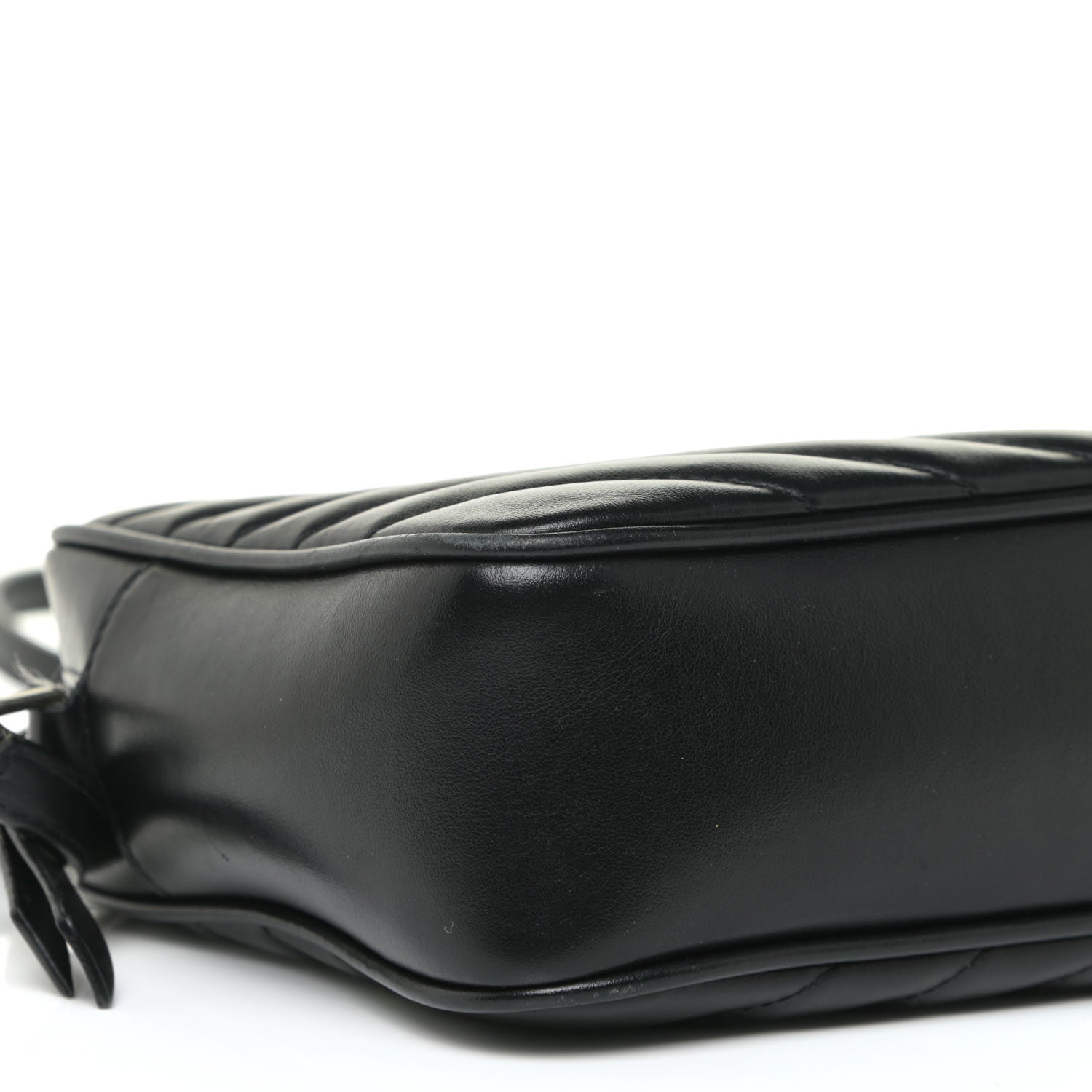 Saint Laurent Calfskin Matelasse Monogram Lou Camera Bag Asphalt 5 of 16