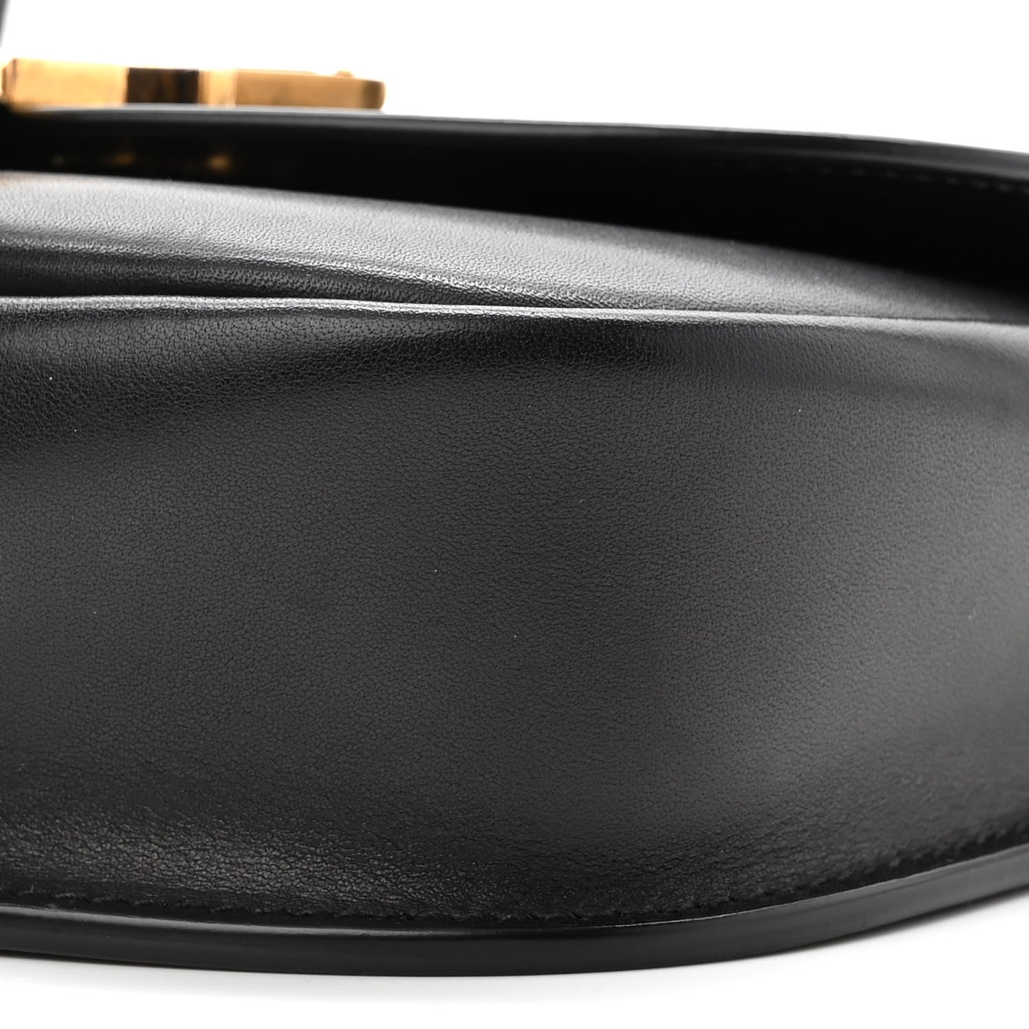 Saint Laurent Smooth Calfskin Classic Monogram Small Kaia Satchel Black 9 of 9