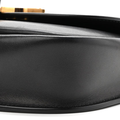 Saint Laurent Smooth Calfskin Classic Monogram Small Kaia Satchel Black 9 of 9