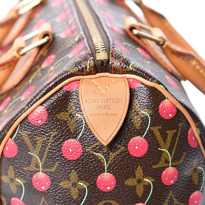 Louis Vuitton Monogram Cerises Speedy 25 6 of 9