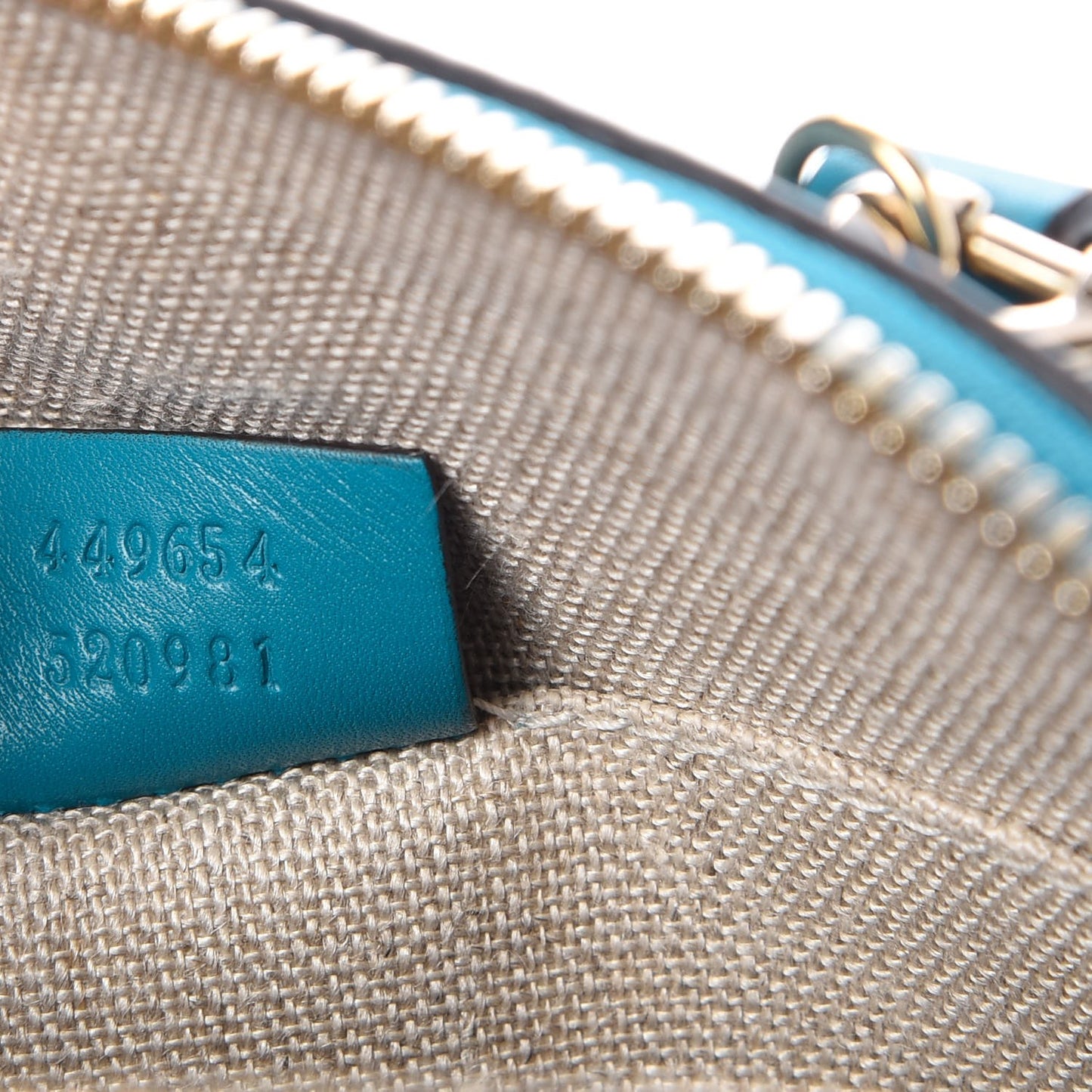 Microguccissima Mini Dome Bag Deep Cobalt