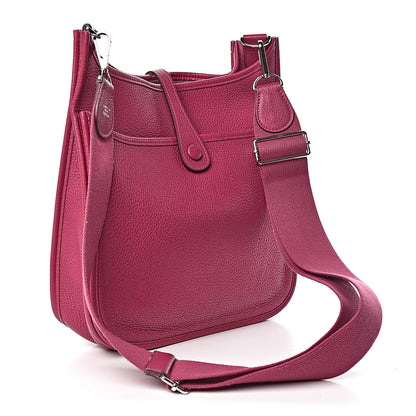 Hermes Taurillon Clemence Evelyne III PM Tosca 3 of 17