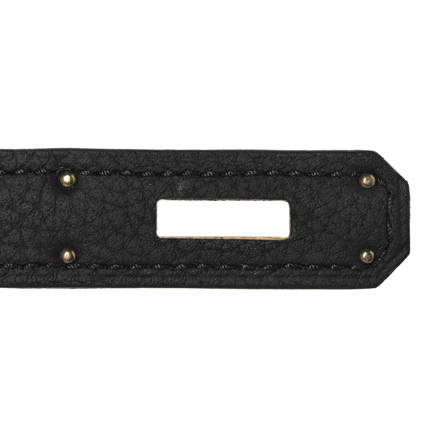 Togo Matte Alligator Kelly Retourne Touch 28 Black