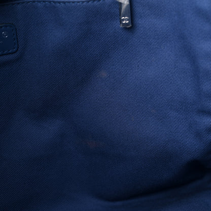 Chanel Canvas Medium Deauville Tote Blue 13 of 18