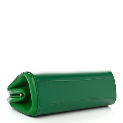 Bottega Veneta Calfskin Tip Clutch Racing Green 4 of 9