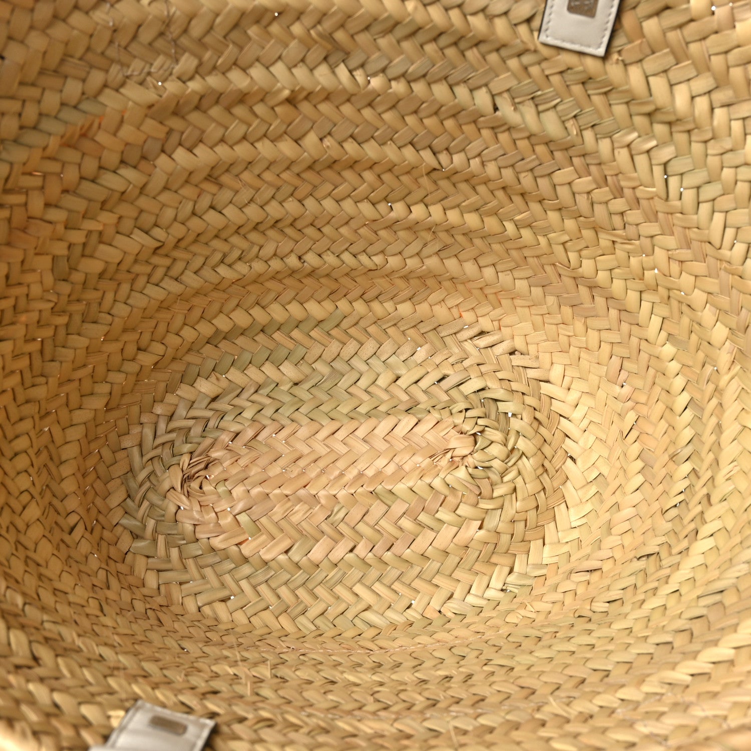 Loewe Raffia Small Basket Tote Bag Natural White 5 of 8