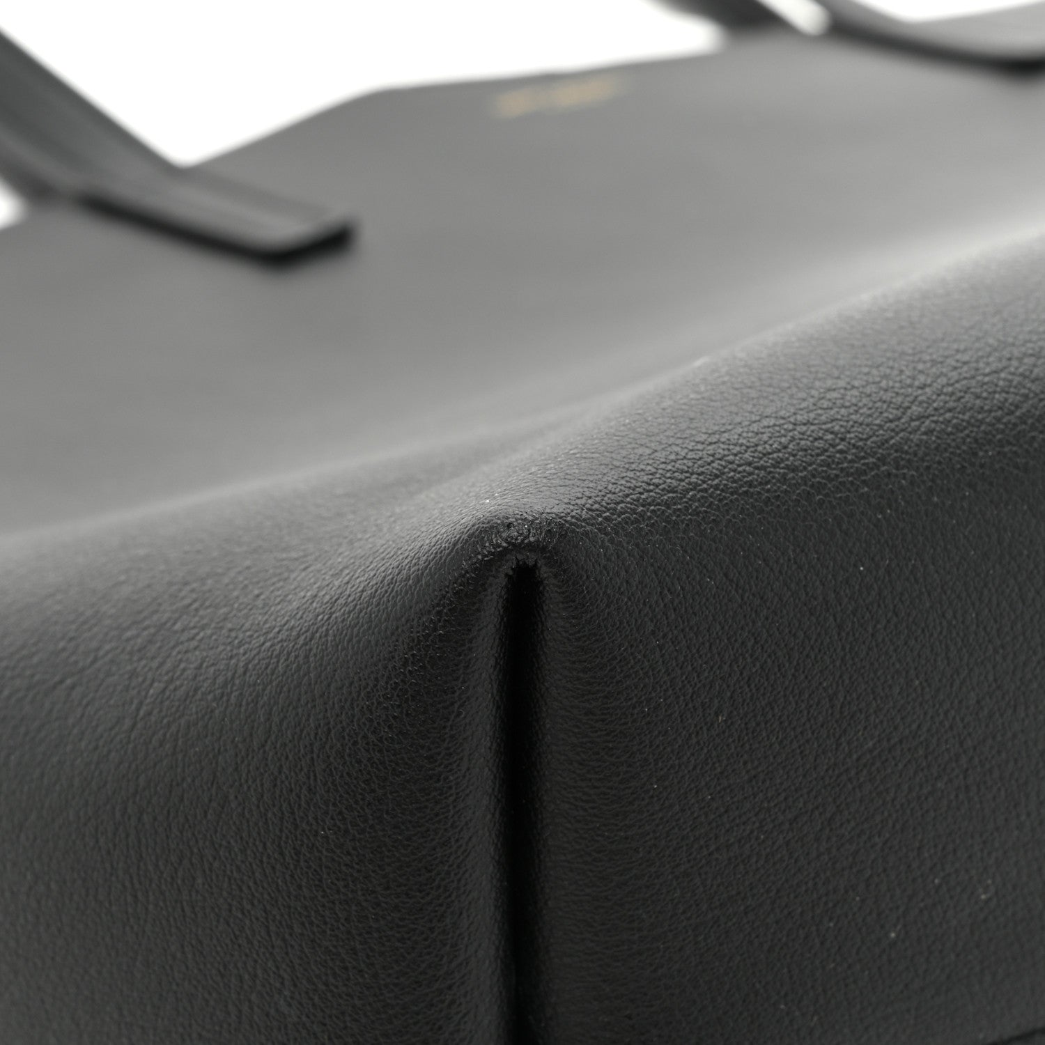 Saint Laurent Calfskin Large Shopping Tote Black 14 of 16