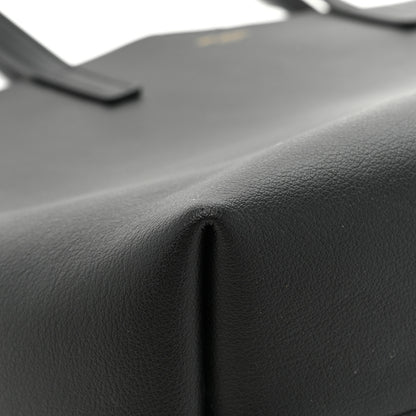 Saint Laurent Calfskin Large Shopping Tote Black 14 of 16