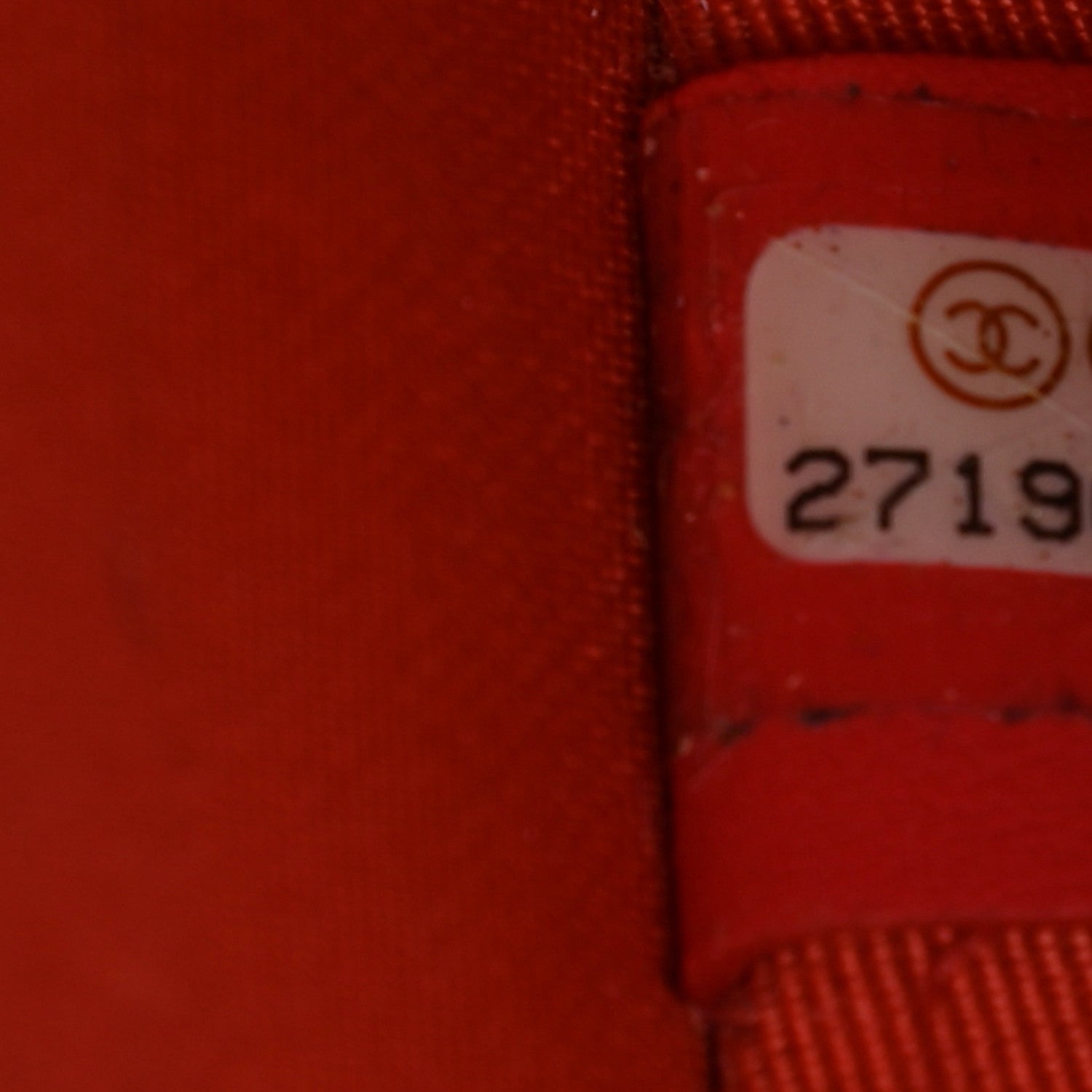 Chanel Caviar Quilted Zip Coin Purse Red 6 of 9
