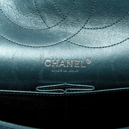 Chanel Metallic Calfskin Quilted 2.55 Reissue 227 Flap Turquoise 7 of 14